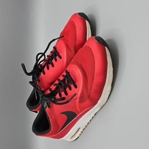 Nike Air Max Thea, Red and Black, Size 9